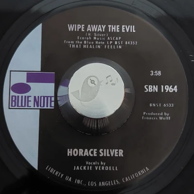 Horace Silver / Wipe Away The Evil / Blue Note (7“)