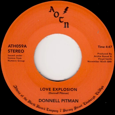 Donnell Pitman Love Explosion Donnell Pitman Love Explosion