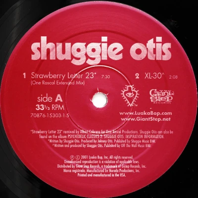 Shuggie Otis Strawberry Letter